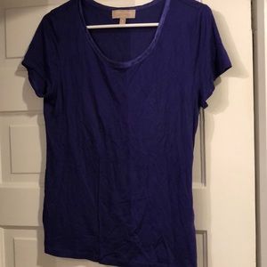 Banana Republic Size Medium Luxe Purple Tee